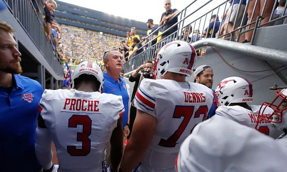 Southern Methodist Head Coach Sonny Dykes