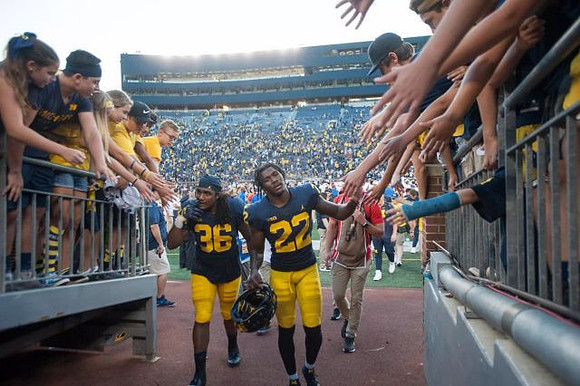 Devin Gil (36) and David Long (22)