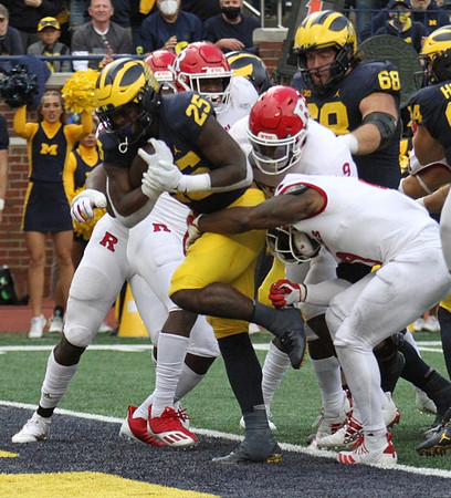 Hassan Haskins (25), Andrew Vastardis (68), and Joel Honigford (84)
