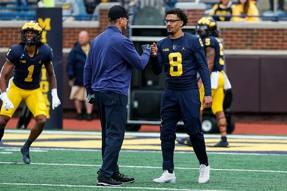Jim Harbaugh, and Ronnie Bell (8)