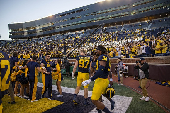 Aidan Hutchinson (97), and Mike Morris (90)