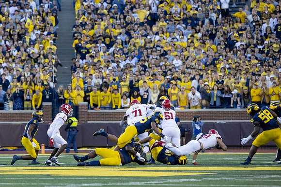 R.J. Moten (6), Junior Colson (25), Nikhai Hill-Green (41), and Mazi Smith (58)