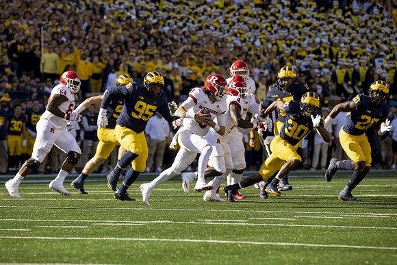 Donovan Jeter (95), Christopher Hinton (15), Daxton Hill (30), and Kalel Mullings (20)