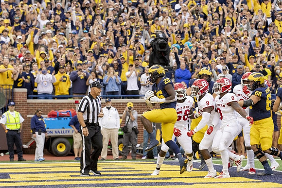 Hassan Haskins (25), and Andrew Vastardis (68)