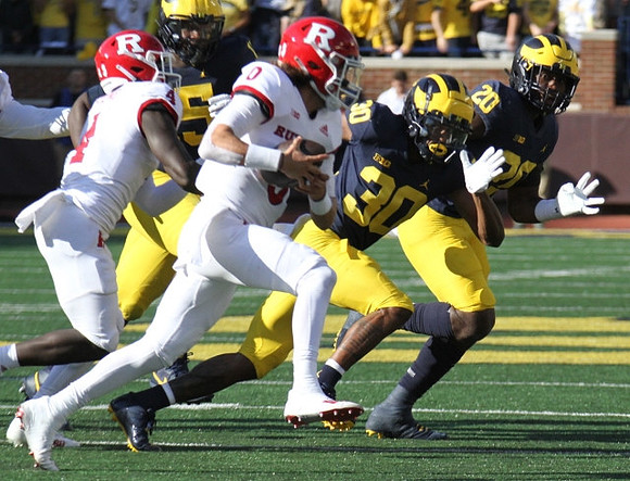 Daxton Hill (30), and Kalel Mullings (20)