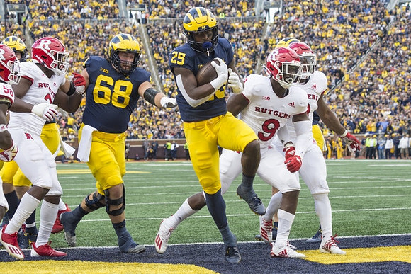 Andrew Vastardis (68), and Hassan Haskins (25)