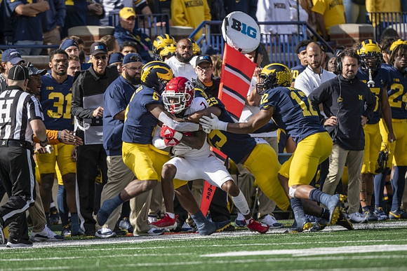 R.J. Moten (6), Junior Colson (25), and Josh Ross (12)