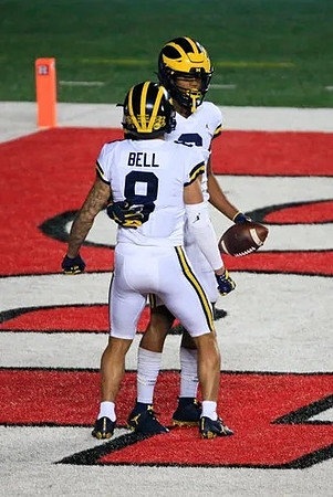 Ronnie Bell (8) and Giles Jackson (0)