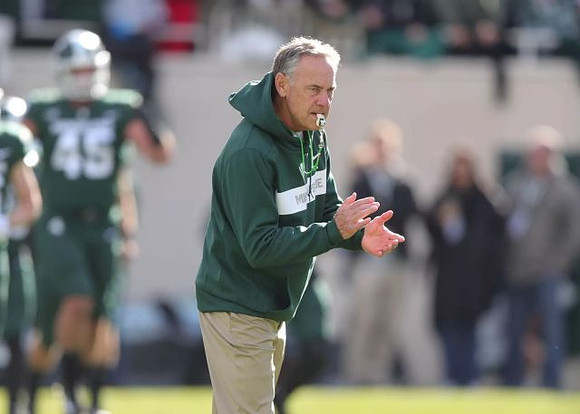 Michigan State Head Coach Mark Dantonio