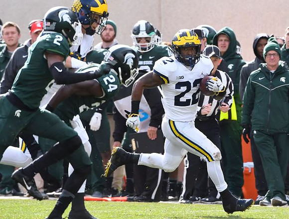 Karan Higdon (22)