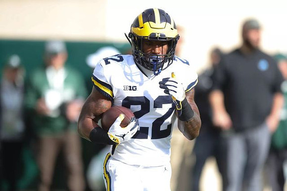 Karan Higdon (22)