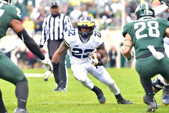 Karan Higdon (22)