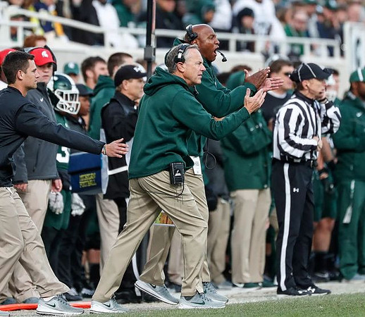 Michigan State Head Coach Mark Dantonio