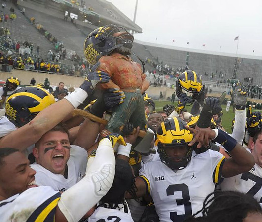 Paul Bunyan Trophy  and Michigan Team