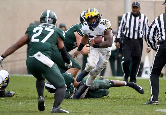 Karan Higdon (22)