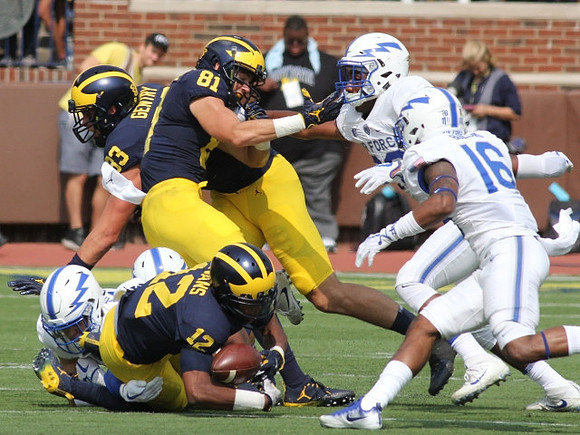 Zach Gentry (83), Chris Evans (12), and Nate Schoenle (81)