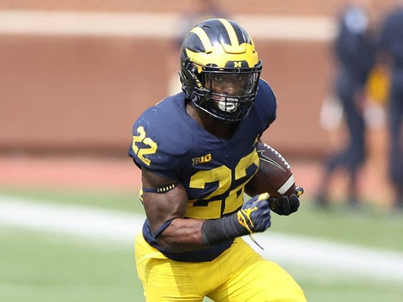 Karan Higdon (22)