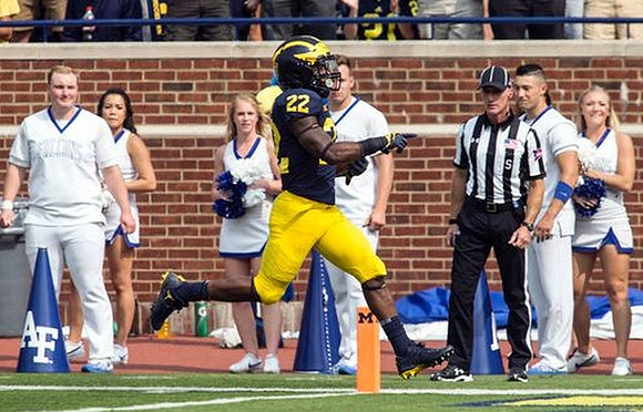 Karan Higdon (22)