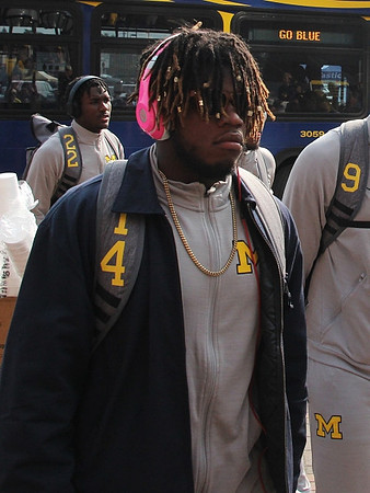 David Long (22) and Josh Metellus (14)