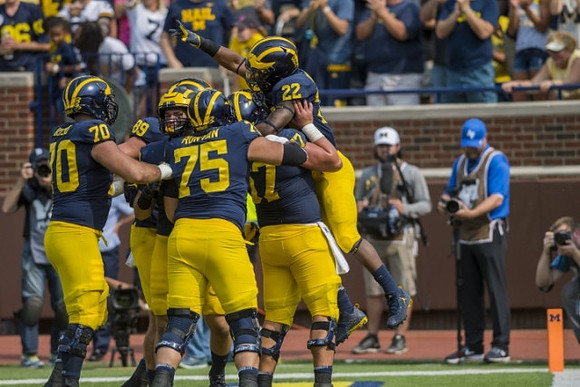 Nolan Ulizio (70), Ian Bunting (89), Jon Runyan Jr. (75), Patrick Kugler (57), and Karan Higdon (22)