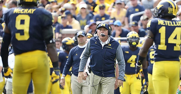 Mike McCray (9), Michael Zordich, Don Brown, Reuben Jones (4), and Josh Metellus (14)