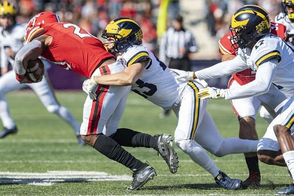 Jake McCurry (43) and Sammy Faustin (17)
