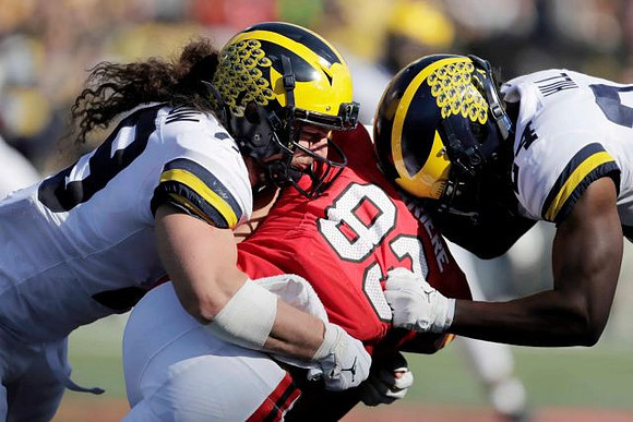 Jordan Glasgow (29) and Lavert Hill (24)