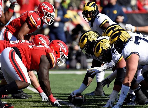 Jon Runyan Jr. (75), Ben Bredeson (74), Cesar Ruiz (51), and Donovan Peoples-Jones (9)