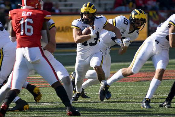 Tru Wilson (13) and Dylan McCaffrey (10)