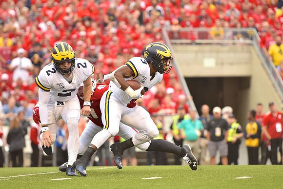 Christian Turner (3) and Shea Patterson (2)
