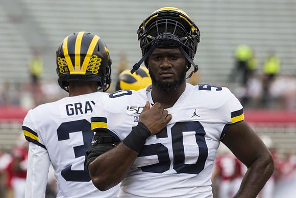Vincent Gray (31) and Michael Dwumfour (50)