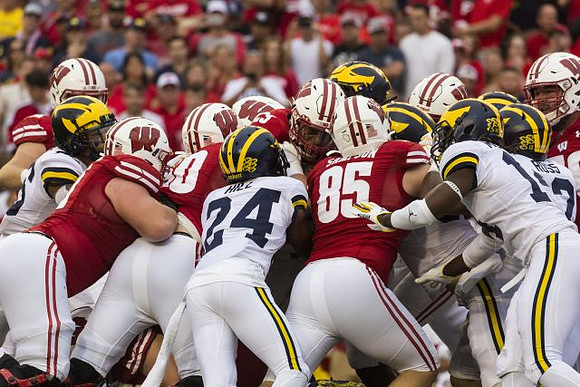 Lavert Hill (24), Ambry Thomas (1), and Josh Ross (12)