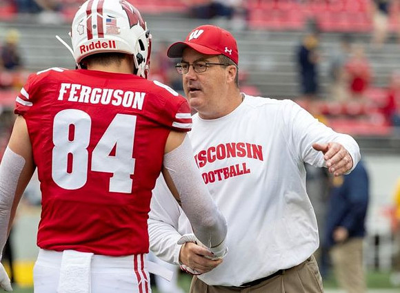 Wisconsin Head Coach Paul Chryst
