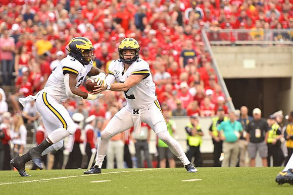 Christian Turner (3) and Shea Patterson (2)