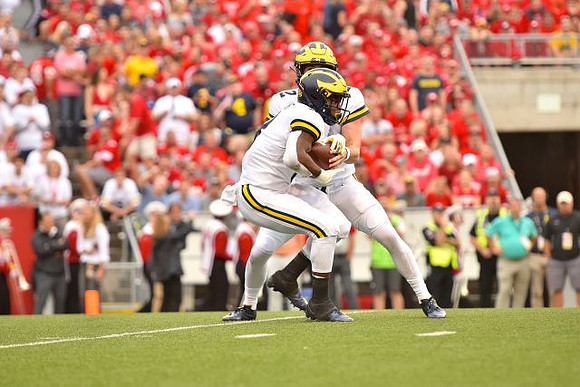 Christian Turner (3) and Shea Patterson (2)