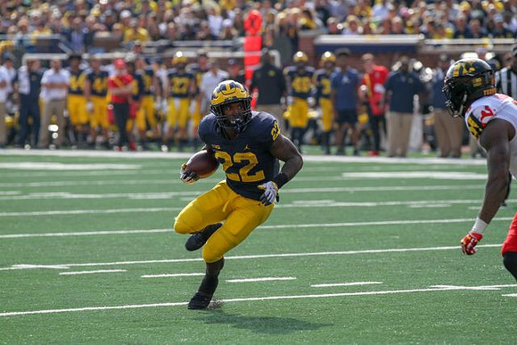 Karan Higdon (22)