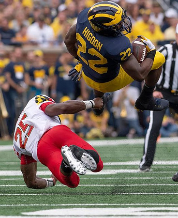 Karan Higdon (22)