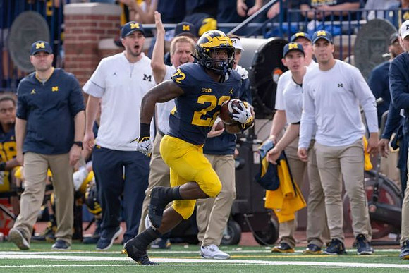 Karan Higdon (22)