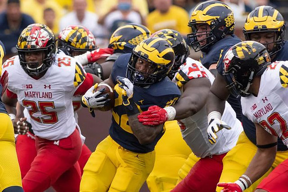 Karan Higdon (22)
