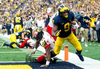 Donovan Peoples-Jones (9), Tru Wilson (13), and Nick Eubanks (82)