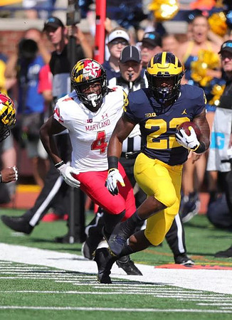 Karan Higdon (22)
