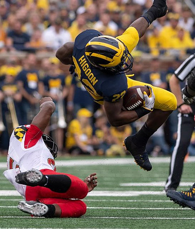 Karan Higdon (22)
