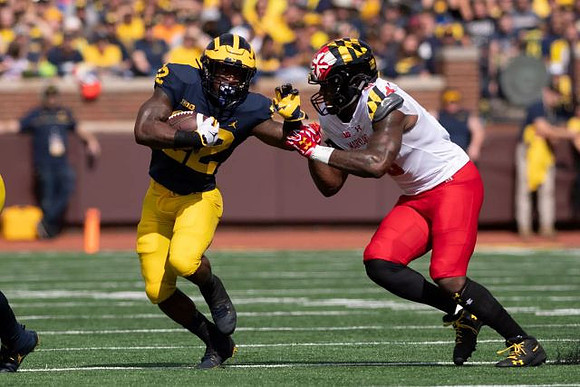 Karan Higdon (22)