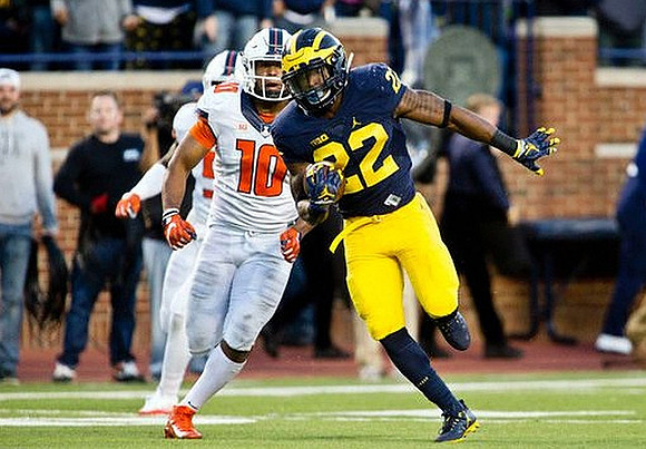 Karan Higdon (22)