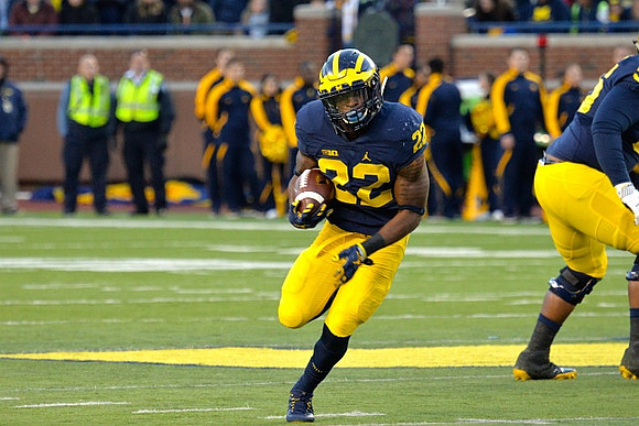 Karan Higdon (22)