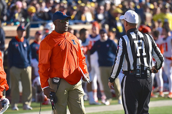 Illinois Head Coach Lovie Smith