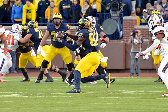 Ben Bredeson (74), Ben Braden (71), and Amara Darboh (82)