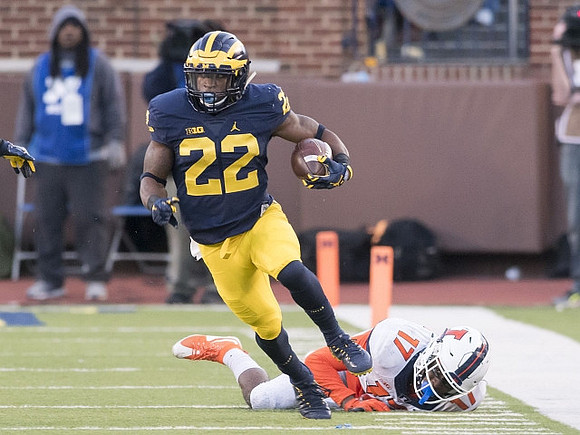 Karan Higdon (22)