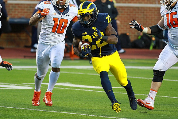 Karan Higdon (22)