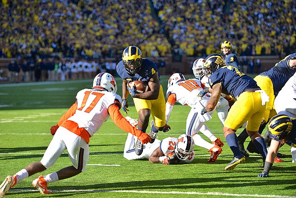 De'Veon Smith (4), Devin Asiasi (2), and Wilton Speight (3)